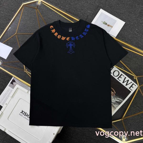 クロムハーツ顧客優待セール VIPセールで破格 品質感偽物 ブランド 激安半袖Tシャツ