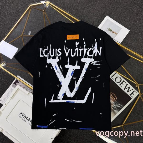最先端ファション 海外大人気 大人気新作ブランド スーパー コピー半袖TシャツLOUIS VUITTON
