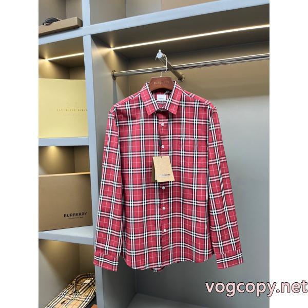 ブランド掲載商品 高級感ある 絶大な人気を誇るアイテムおすすめBURBERRYブランド スーパー コピー 店舗    シャツ.