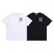 偽物 通販 人気の商品 大人フェミニン 高級感ある半袖TシャツOff-White