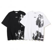 オフホワイト半袖TシャツTOPセラー賞 日本限定素材 超人気新作登場ブランド ス...