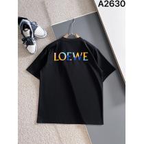 大流行中 上品な輝きを放つ形 2026新作登場LOEWE半袖Tシャツコピー ブラ...