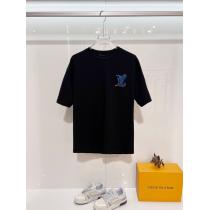 半袖Tシャツ今年の秋冬先行販売新作 高級感がアップ 数量限定販売ルイ ヴィトンコ...