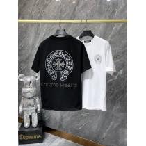 ブランド コピー 品半袖TシャツCHROME HEARTSオトナの余裕 絶対欲しい 安い海外限定