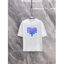 ブランド 通販 激安半袖TシャツPRADA手元に在庫あり 大人の余裕が漂う 大特...