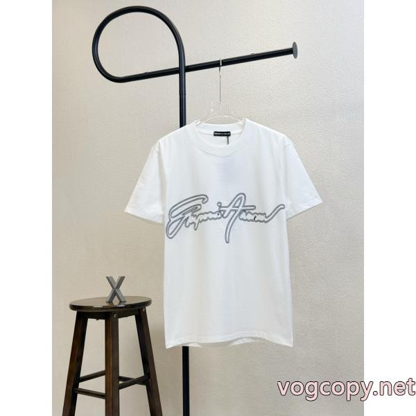 アルマーニファッション新作 気持ちいい真夏日にぴったり 芸能人愛用スーパー コピー メンズt恤.