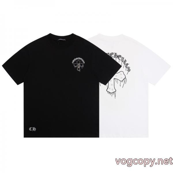 CHROME HEARTSコピー ブランド韓国高級服 無敵アイテム 人気いっぱい半袖Tシャツ
