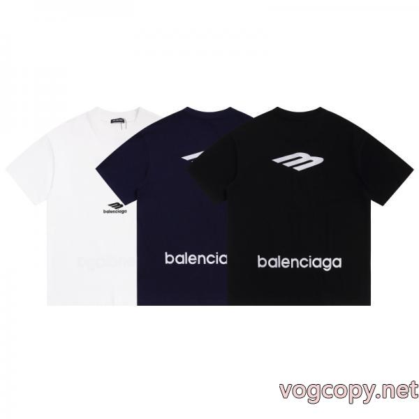 旬のアイテム 新シーズン 全国無料新品ブランド コピー 品BALENCIAGA半袖Tシャツ