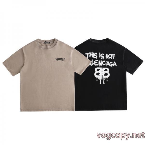 追跡あり 話題人気商品 華やかに演出する激安 ブランド半袖TシャツBALENCIAGA