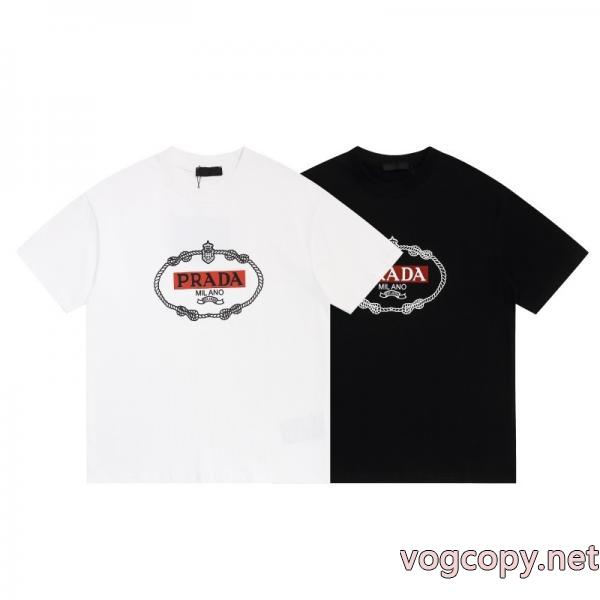 PRADA保温性の高い 全国無料品質保証 人気商品  偽 ブランド半袖Tシャツ