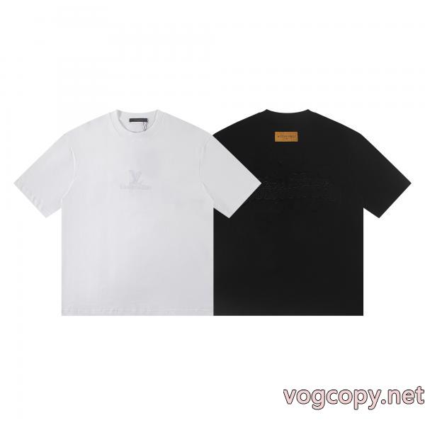 人気新作 男女兼用 最安値スーパー コピー 安心 LOUIS VUITTON半袖Tシャツ