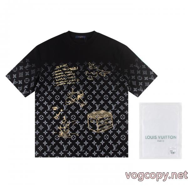 ブランド スーパー コピー半袖TシャツLOUIS VUITTON手に入れやすい価格帯 定番人気最新作 魅力的アイテム