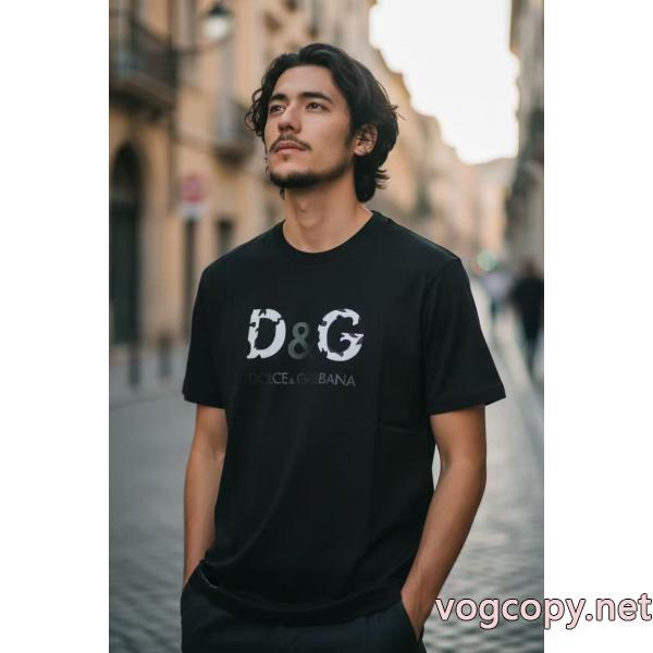Dolce&Gabbanaコピー ブランド韓国高級服 無敵アイテム 人気いっぱい半袖Tシャツ