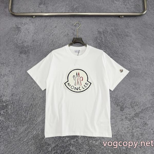 ブランド 通販 激安半袖Tシャツ最安値挑戦！ 夏季新作品 完売必須MONCLER