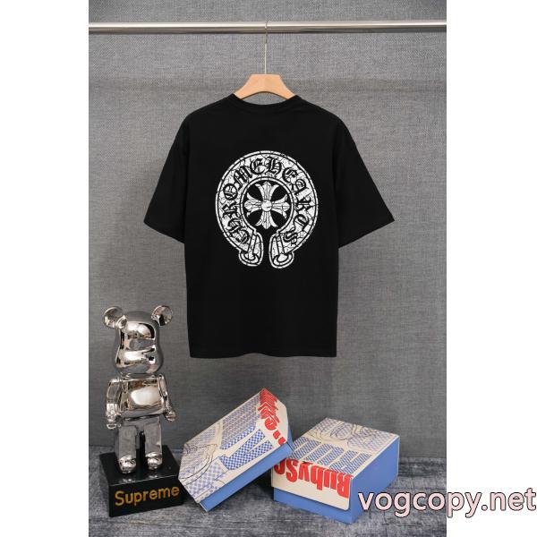 コピー ブランド半袖Tシャツ今季爆発的な人気 今季流行りの人気新作 価格帯が魅力的CHROME HEARTS