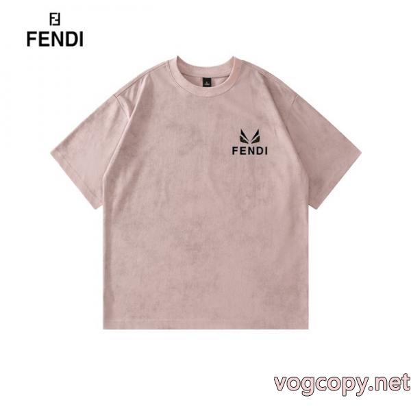 スーパー コピー メンズ無機質さが魅力 高級感のある 2026特別販売フェンディ半袖Tシャツ