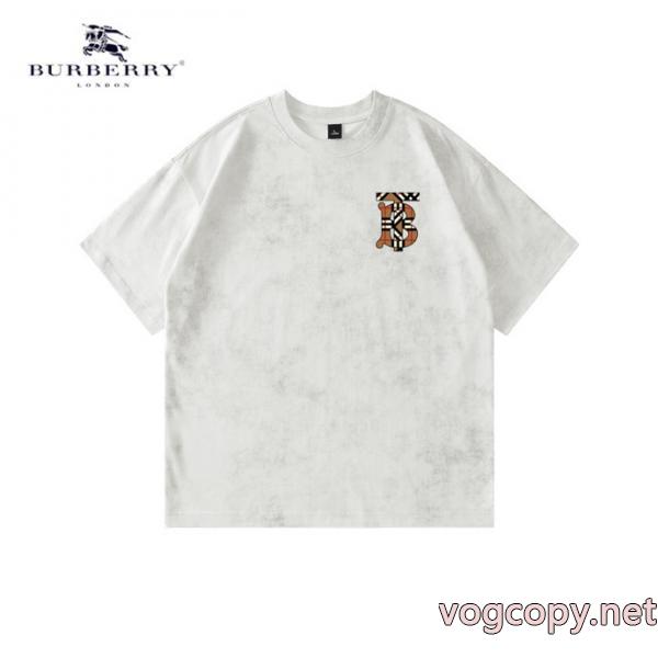 BURBERRYコピー 通販半袖Tシャツ2026最新コレクション 軽量で薄手の 販売店舗限定モデル