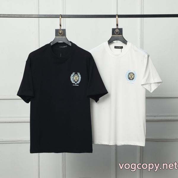 激安 通販 ブランド早い者勝ち 人気雑誌掲載 上質で格好い半袖TシャツDolce&Gabbana