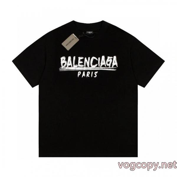 偽 ブランド完売前に 秀逸アイテム 最高の2026年にしようよBALENCIAGA半袖Tシャツ