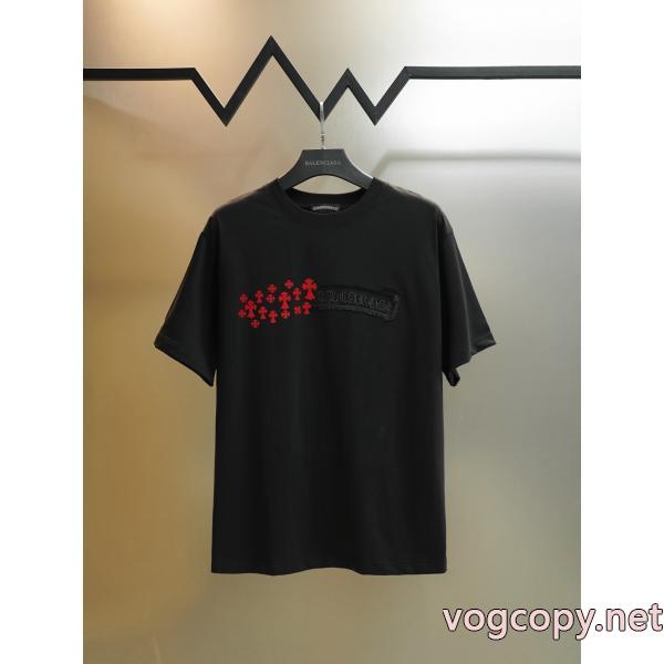 ブランド フェイク期間限定セール 最安値激しい争奪戦 2026年人気商品CHROME HEARTS半袖Tシャツ