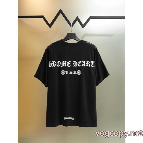 CHROME HEARTSオフィスにも 根強い人気定番商品 速達発送半袖Tシャツブランド コピー 販売