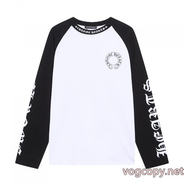 限定激安 2026 新作追加 おすすめ正規品長袖TシャツCHROME HEARTSブランド 偽物 激安 通販