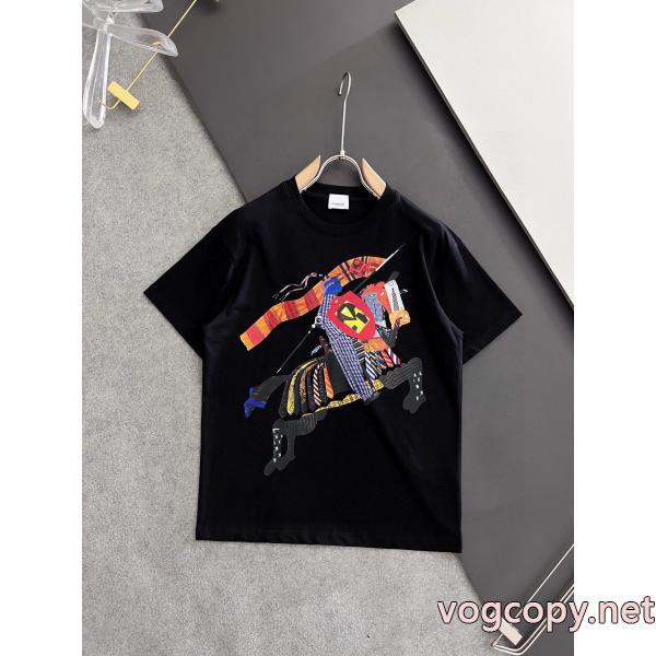 通販 ブランドBURBERRY半袖Tシャツ年末年始はセール この夏絶対欲しい 今年流大人っぽさ