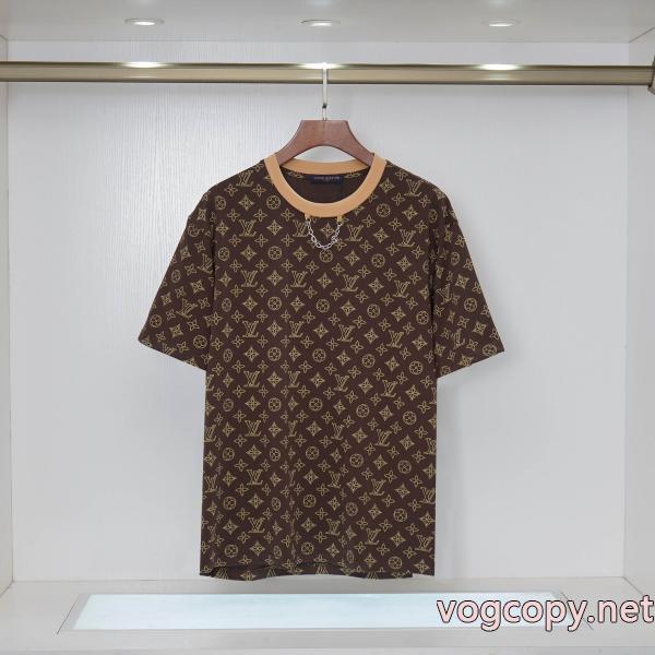 ブランド スニーカー 激安LOUIS VUITTON半袖Tシャツ大変人気 品質保証豊富な ステキ