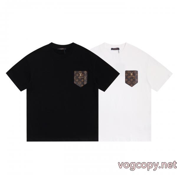 大人のカジュアルスタイル 着こなし自在 HOT新作登場LOUIS VUITTON半袖Tシャツブランド 激安