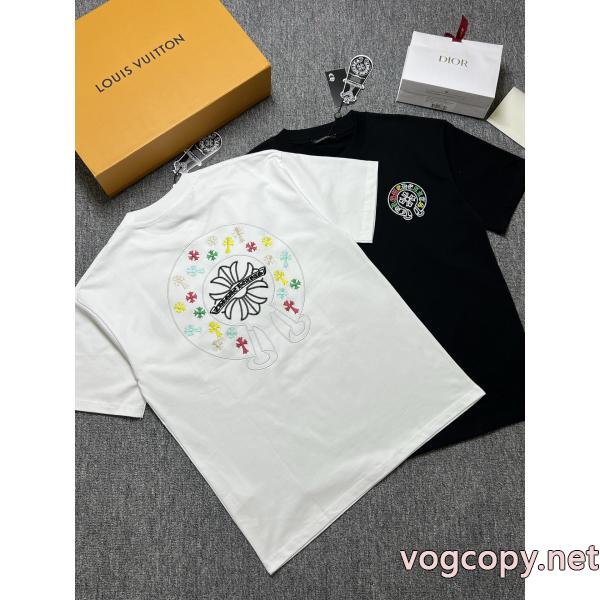 半袖Tシャツスーパー コピー 販売CHROME HEARTS激レアモデル高品質 人気が再燃！ スタイリッシュなデザイン
