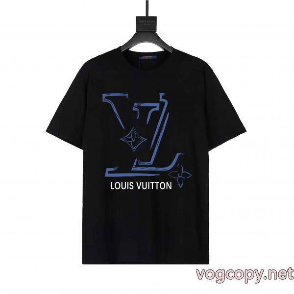 大人気カラー入荷！ 人気セール260%新品 圧倒的な存在感半袖TシャツLOUIS VUITTONブランド 激安 サイト