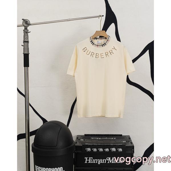 半袖Tシャツコピー 商品 通販BURBERRY上品セレブな豪華 スタイルを綺麗に 無造作