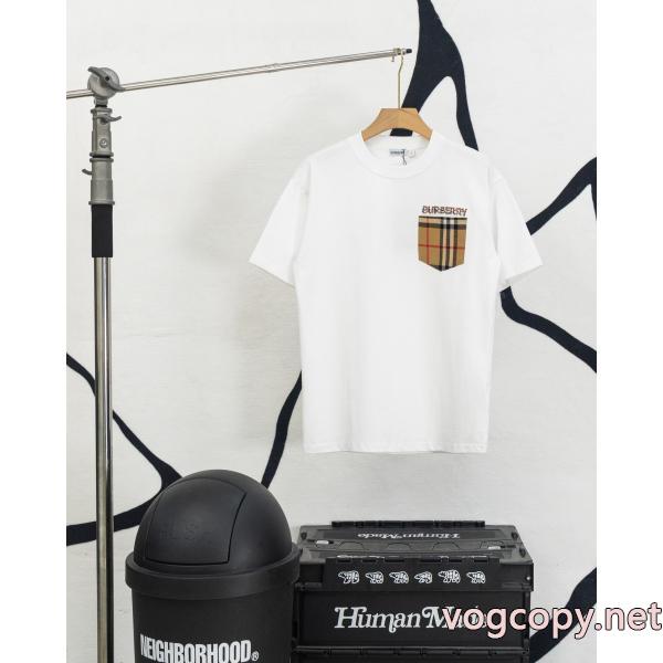 BURBERRY男女兼用らしい!人気 安心国内発送 高品質な半袖Tシャツブランド コピー  