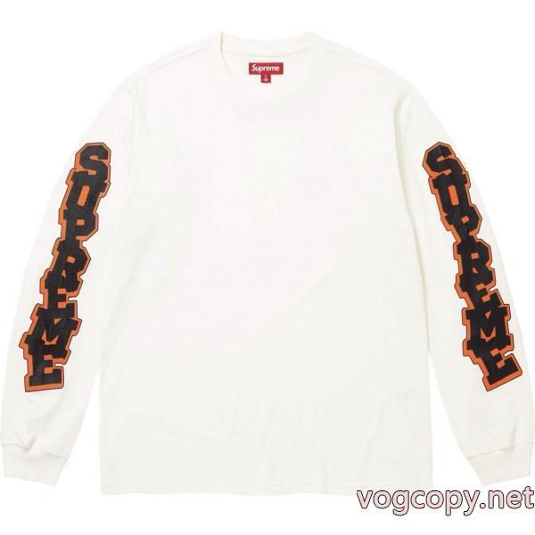 シュプリーム今年流行 優しげな高級人気色 韓国高級服長袖Tシャツブランド コピー 販売 