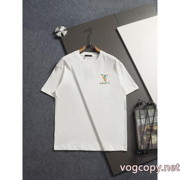男女兼用らしいシルエット 履き心地 秀逸アイテム半袖Tシャツ偽物 ブランド 販売LOUIS VUITTON