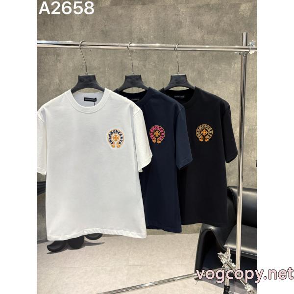半袖Tシャツ大人感漂う2026新作 値下げるアイテム 数量限定版人気アイテムブランド レプリカCHROME HEARTS