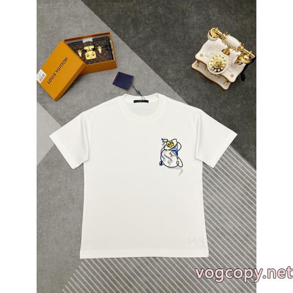 魅力的なポイント 海外限定! 最低価格保証半袖Tシャツルイ ヴィトン 2026ブランド スーパー コピー