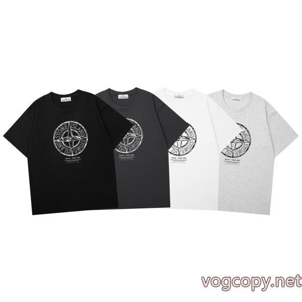 最新限定お目立ち 今季流行り 抜群な新鮮度STONE ISLANDスーパー コピー 通販半袖Tシャツ