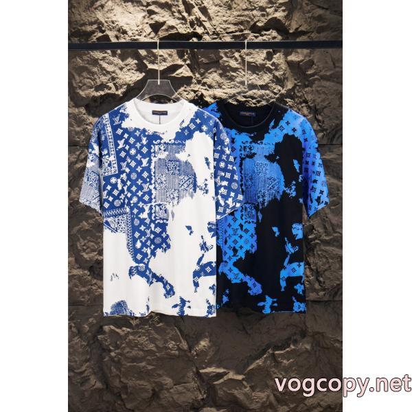 コピー ブランド 通販気分が上がる 品質感 人気限定品半袖TシャツLOUIS VUITTON