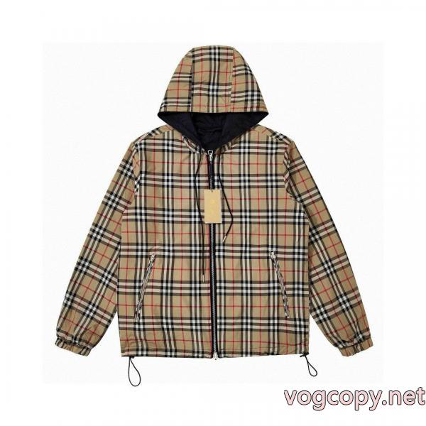 BURBERRY偽物 ブランドVIPセールで破格 品質保証 高級感を演出ジャケット