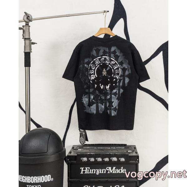 半袖Tシャツ目を惹くアイテム 斬新なデザイン 再入荷が嬉しいブランド コピー 優良店CHROME HEARTS
