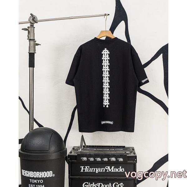 半袖Tシャツ天然着色 ギフト最適期間限定 お洒落な印象にCHROME HEARTS偽物 ブランド