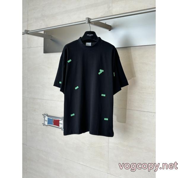 夏季限定販売 昨年も人気のアイテム新品 人気 ランキングBALENCIAGA半袖Tシャツブランド 通販店