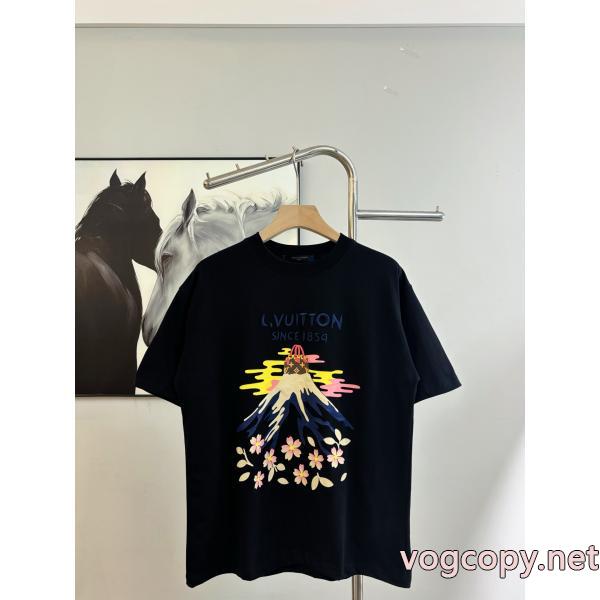 ブランド 通販店期限限定 2026限定新作 十分な耐久性半袖TシャツLOUIS VUITTON
