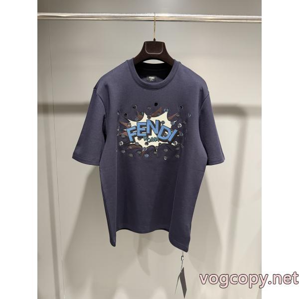 コピー ブランド 通販 安心限定デザイン!! 原宿スタイル 大好評シャツフェンディ..