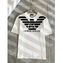ARMANI半袖Tシャツ清潔感溢れる ファション性の高い 高級素材偽 ブランド