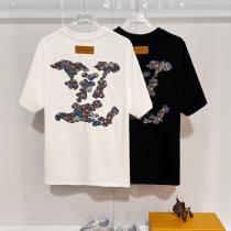 LOUIS VUITTONブランド 偽物 激安おしゃれ流行 人気復活 数量限定低価半袖Tシャツ