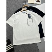 ブランド フェイク半袖TシャツPRADA確保済安い 新作入荷 男女兼用