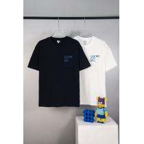 LOEWE半袖Tシャツ最先端ファション 時代の風潮 サラサラの着心地激安 ブラン...