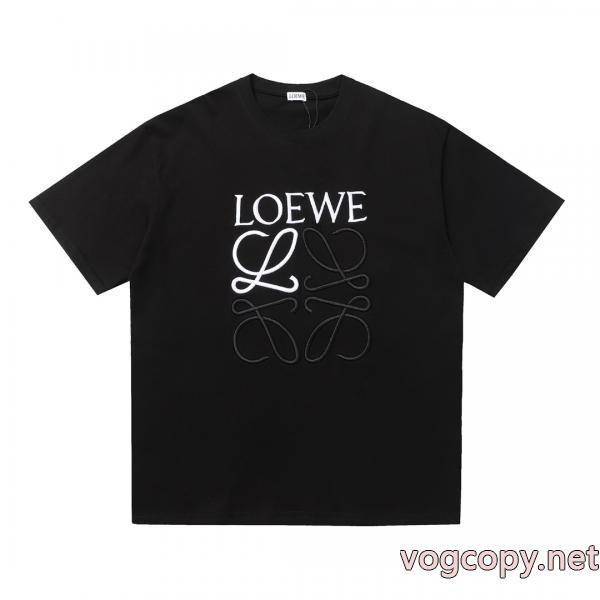 海外セレブ定番愛用  素敵な商品 穿き心地も快適偽物 ブランド 激安LOEWE半袖Tシャツ
